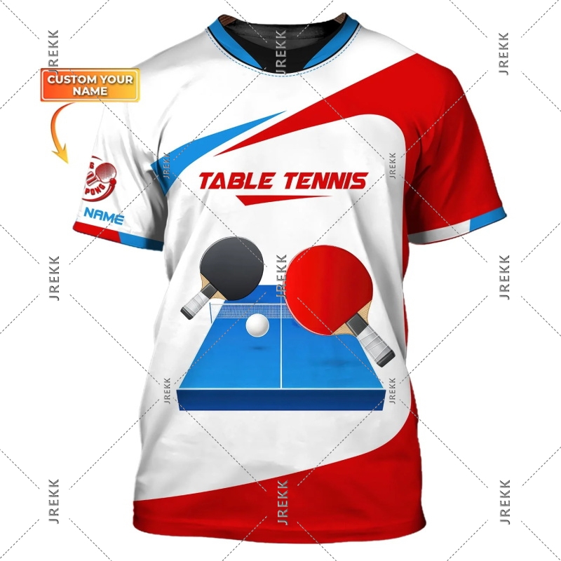 Table Tennis Name - Tischtennis T-shirt Für Männer Kleidung Quick