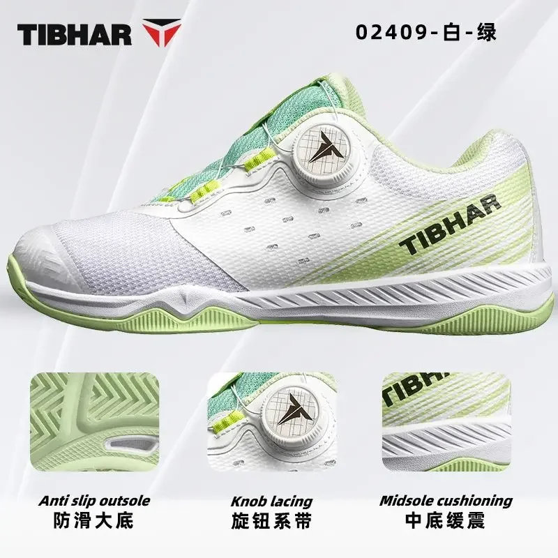 Table Tennis Shoes - Neue TIBHAR Straight Button Tischtennisschuhe, Professionelle