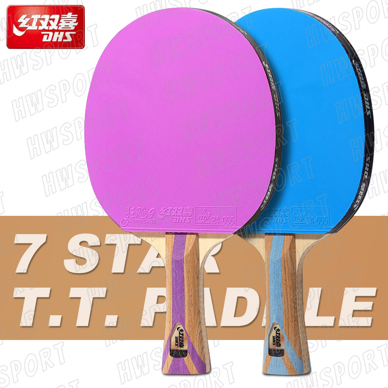 Table Tennis Padel - Dhs 6 Sterne Farbe Tischtennis schläger