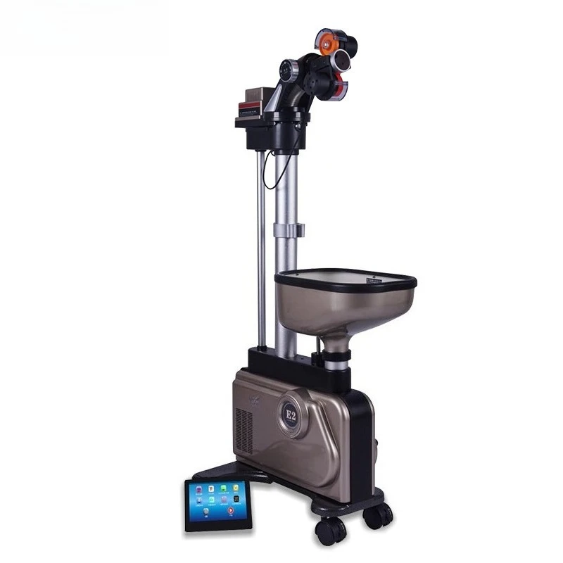 Table Tennis Touch - Tischtennis-Serviermaschine, verbesserte Version V-989E2, professioneller Trainer