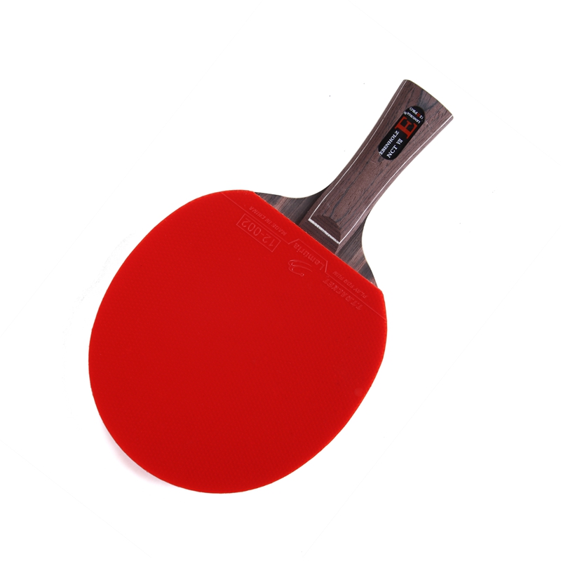Table Tennis Padel - Lemuria EBENHOLZ-Tischtennisschläger, mit Noppen-Innenreifen verklebt, 5-lagig,
