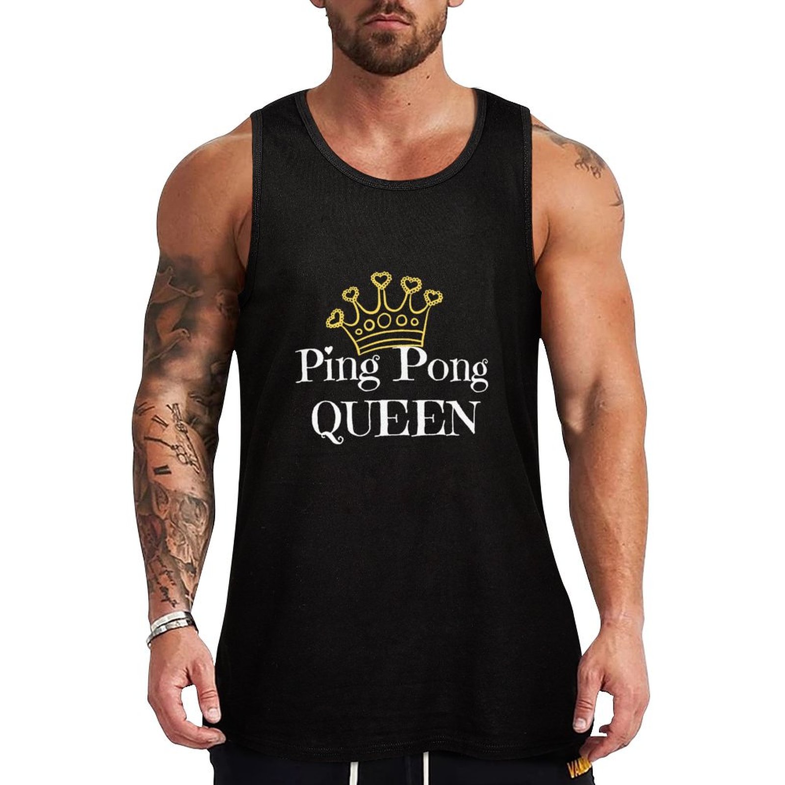 Table Tennis Queen - Ping Pong Queen Tanktop für Tischtennisliebhaber,