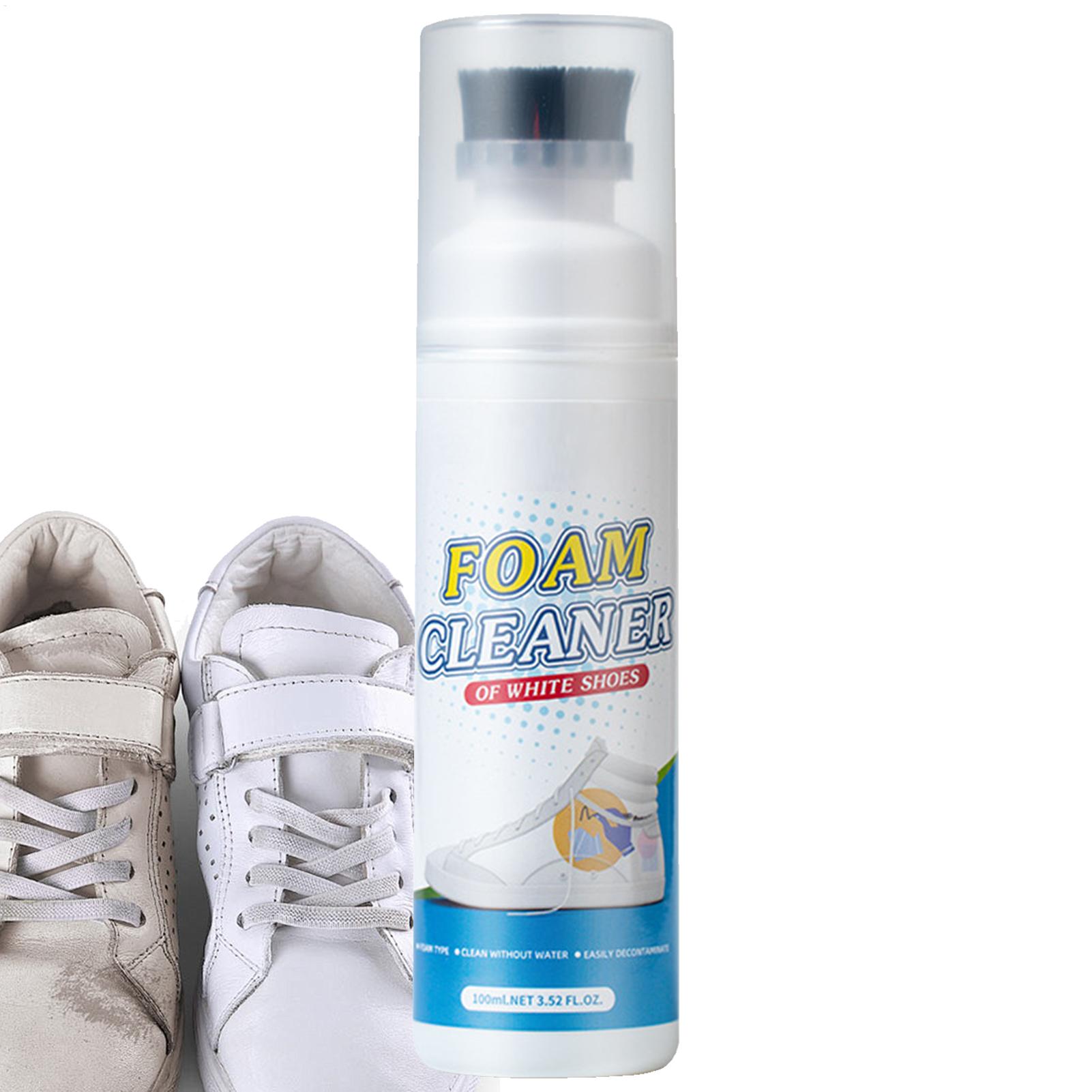 Rubber Cleaner Foam - 100ml Sneaker-Reiniger Schaumreiniger für Weiße Schuhe,