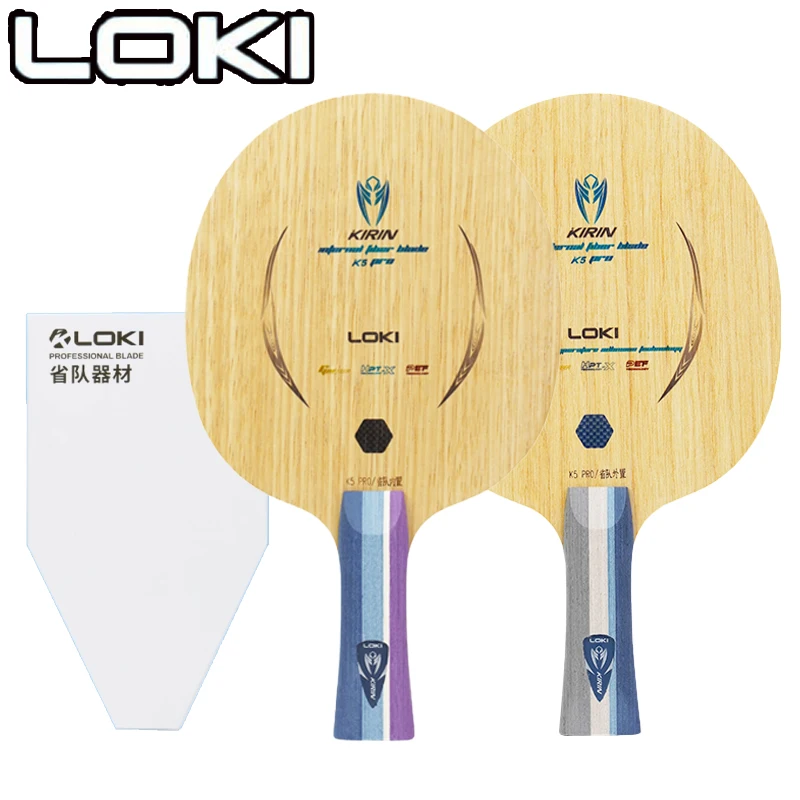 Table Tennis Usa - LOKI Kirin K5 PRO Tischtennisschläger, 5