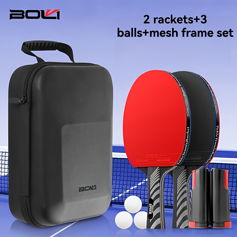 Table Tennis Touch - Boli Tischtennis-Set mit Zwei Schlägern und