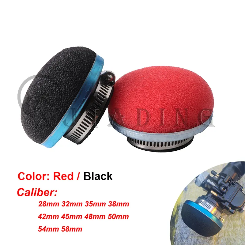 Rubber Cleaner Foam - Motorrad 28/32/35/38/42/45/50/54/58MM Gerade Schaum Luftfilter Schwamm