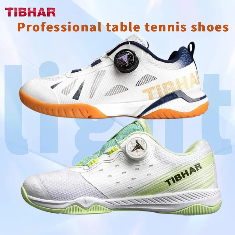 Table Tennis Shoes - Neue TIBHAR Straight Button Tischtennisschuhe, Professionelle