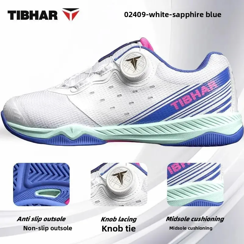 Neue TIBHAR Straight Button Ti – Table Tennis Shoes Bewertung und Preis