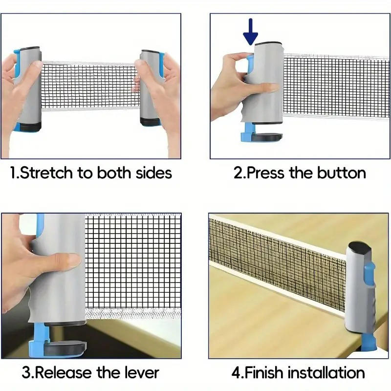 Tragbares Ausziehbares Tischte – Table Tennis Net Bewertung und Preis