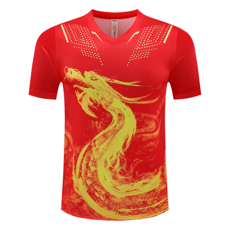 Drachen-Tischtennis-T-Shirt fü – Table Tennis Net Bewertung und Preis