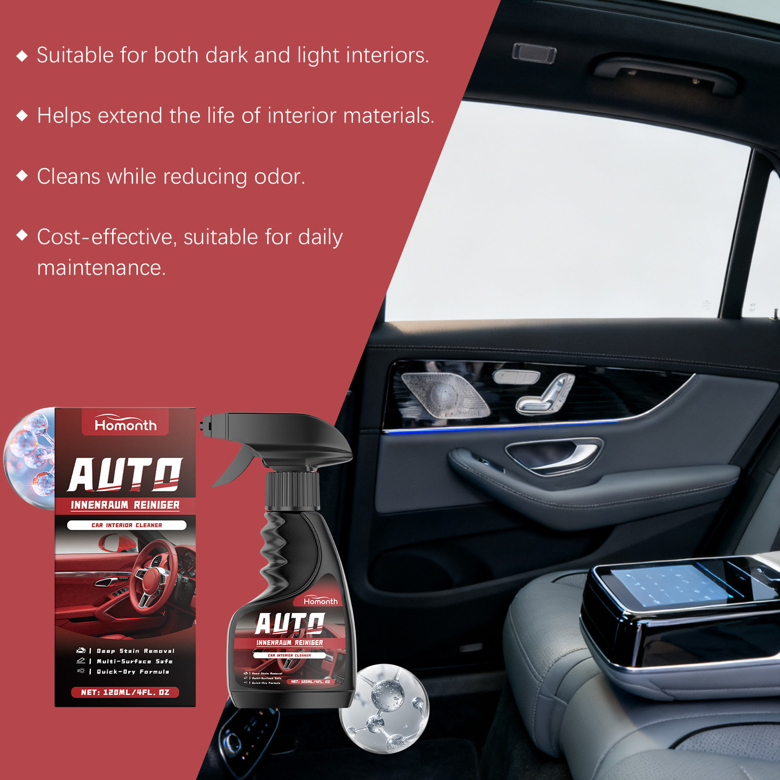 Bestseller Auto-Innenraum-Scha – Rubber Cleaner Foam Bewertung und Preis
