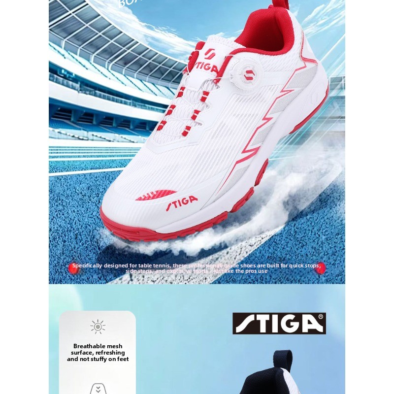 STIGA Tischtennisschuhe für He – Table Tennis Shoes Bewertung und Preis
