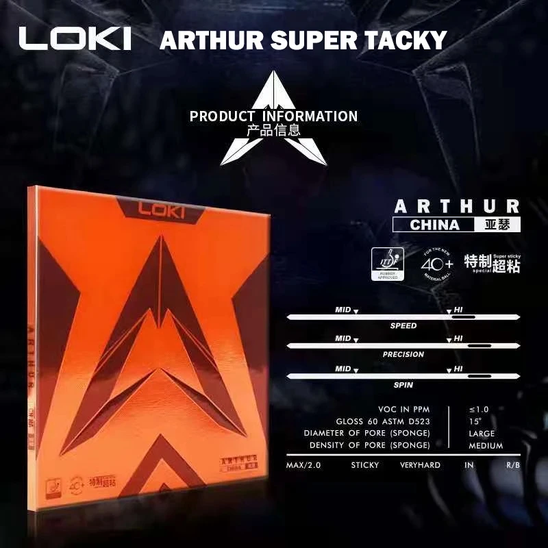Original loki arthur europa/as – Table Tennis Padel Bewertung und Preis